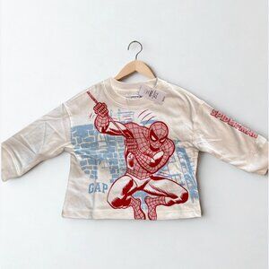 NWT! Gap Baby Size 12-18 Months Spiderman/Marvel Graphic T-Shirt